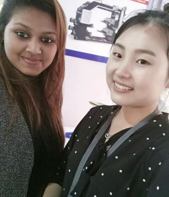 a exposição da índia da empresa de máquinas de selagem de alças